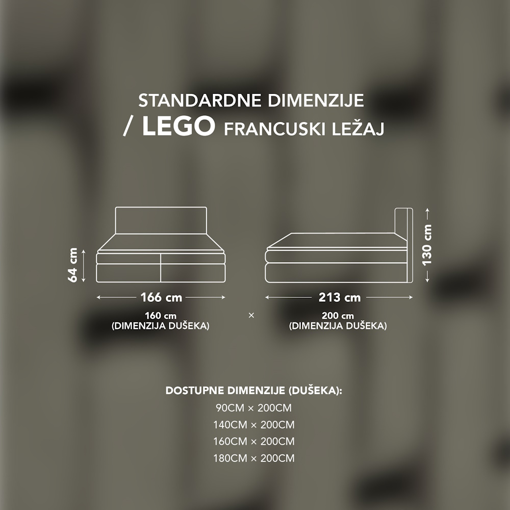 Francuski ležaj Lego - Image 4