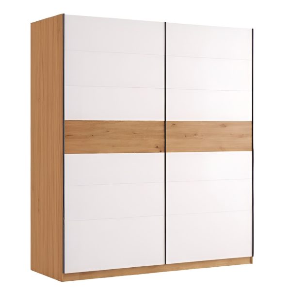 Klizni plakar OSLO 215 - artisan/belo