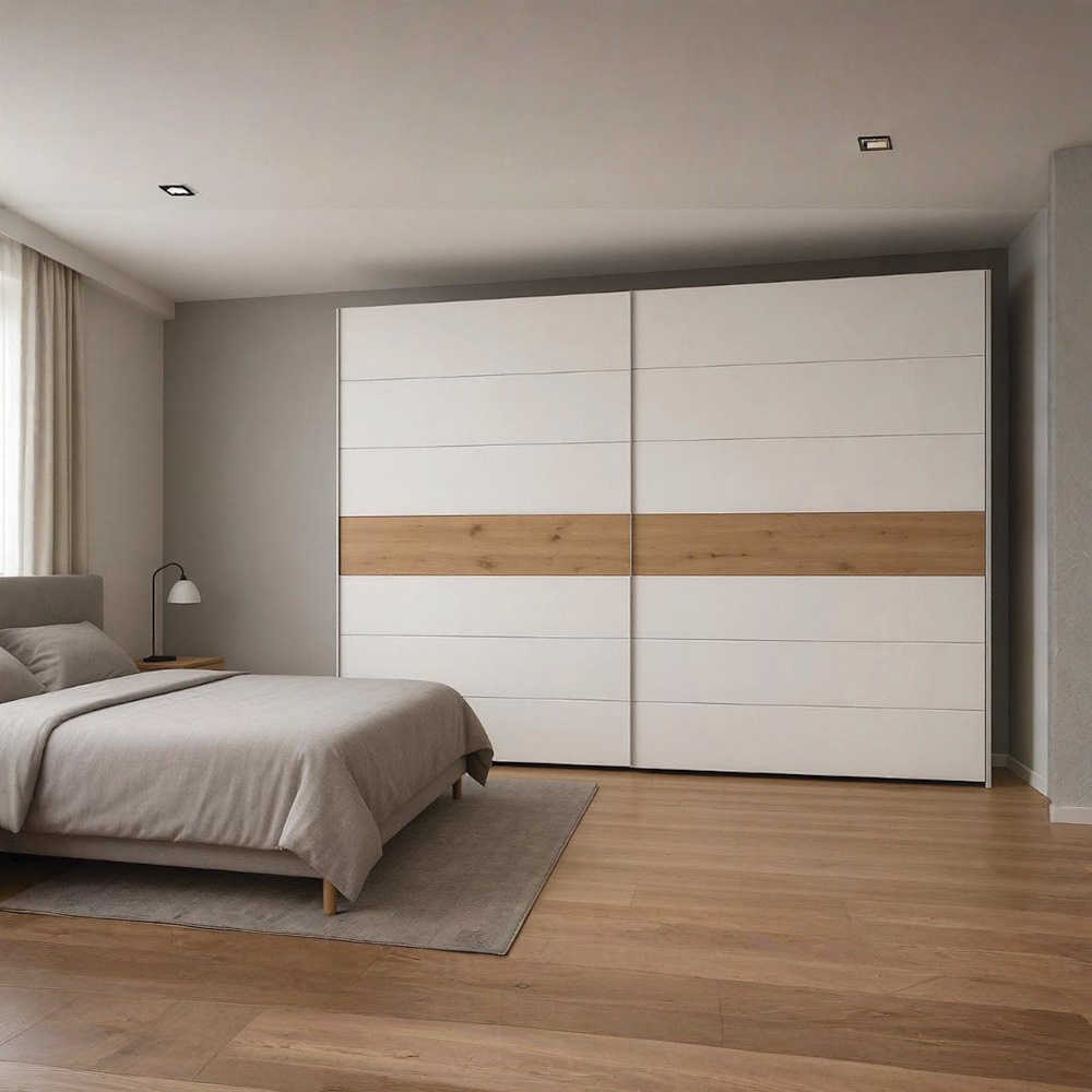 Klizni plakar OSLO 270 - artisan/belo - Image 4